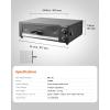 imageVEVOR Electric Pizza Oven Smart Pizzas Maker Indoor with 5 Preset 12Inch Countertop Pizza Cooker wTouch Srceen 750 Max Temp 2Min Rapid Baking Oven Thin amp Crispy Neapolitan Frozen New York16 Inch Pizza Oven