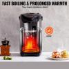 imageVEVOR Hot Water Dispenser Adjustable 4 Temperatures Water Boiler and Warmer 304 Stainless Steel Countertop Water Heater 3Way Dispense for Tea Coffee and Baby Formula 3L102 oz42 Quarts
