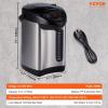 imageVEVOR Hot Water Dispenser Adjustable 4 Temperatures Water Boiler and Warmer 304 Stainless Steel Countertop Water Heater 3Way Dispense for Tea Coffee and Baby Formula 3L102 oz32 Quarts