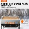 imageVEVOR Maple Syrup Evaporator Pan 112 Gal 24 x 18 x 6 Inch Maple Syrup 304 Stainless Steel Maple Syrup Pan Evaporator Pan with 1 Valve and 3 Heating Methods for Home Outdoor1 Fl Oz Pack of 1