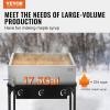 imageVEVOR Maple Syrup Evaporator Pan 112 Gal 24 x 18 x 6 Inch Maple Syrup 304 Stainless Steel Maple Syrup Pan Evaporator Pan with 1 Valve and 3 Heating Methods for Home Outdoor24 x 24 x 7 Inch