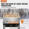 imageVEVOR Maple Syrup Evaporator Pan 112 Gal 24 x 18 x 6 Inch Maple Syrup 304 Stainless Steel Maple Syrup Pan Evaporator Pan with 1 Valve and 3 Heating Methods for Home Outdoor24 x 24 x 95 Inch