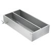 imageVEVOR Maple Syrup Evaporator Pan 236 Gal 24 x 24 x 95 Inch Maple Syrup 304 Stainless Steel Maple Syrup Pan Evaporator Pan with 1 Valve and 3 Heating Methods for Home Outdoor48 x 24 x 95 Inch