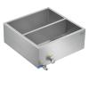 imageVEVOR Maple Syrup Evaporator Pan 236 Gal 24 x 24 x 95 Inch Maple Syrup 304 Stainless Steel Maple Syrup Pan Evaporator Pan with 1 Valve and 3 Heating Methods for Home Outdoor24 x 24 x 95 Inch