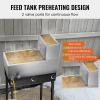 imageVEVOR Maple Syrup Evaporator Pan 236 Gal 24 x 24 x 95 Inch Maple Syrup 304 Stainless Steel Maple Syrup Pan Evaporator Pan with 1 Valve and 3 Heating Methods for Home Outdoor30 x 16 x 95 Inch