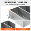 imageVEVOR Maple Syrup Evaporator Pan 236 Gal 24 x 24 x 95 Inch Maple Syrup 304 Stainless Steel Maple Syrup Pan Evaporator Pan with 1 Valve and 3 Heating Methods for Home Outdoor48 x 24 x 95 Inch
