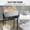 imageVEVOR Maple Syrup Evaporator Pan 236 Gal 24 x 24 x 95 Inch Maple Syrup 304 Stainless Steel Maple Syrup Pan Evaporator Pan with 1 Valve and 3 Heating Methods for Home Outdoor24 x 24 x 10 Inch