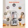 imageVEVOR Professional Blender for Smoothies 85 oz 1400Wwith Powerful Motor MultiFunctional Food Processing for SmoothieMilkshakeJuice Fits for KitchenDark Grey
