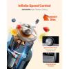 imageVEVOR Professional Blender for Smoothies 85 oz 1400Wwith Powerful Motor MultiFunctional Food Processing for SmoothieMilkshakeJuice Fits for KitchenDark Grey