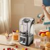 imageVEVOR Professional Blender for Smoothies 85 oz 1400Wwith Powerful Motor MultiFunctional Food Processing for SmoothieMilkshakeJuice Fits for KitchenDark Grey