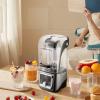 imageVEVOR Professional Blender for Smoothies 85 oz 1400Wwith Powerful Motor MultiFunctional Food Processing for SmoothieMilkshakeJuice Fits for KitchenDark Grey