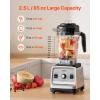 imageVEVOR Professional Blender for Smoothies 85 oz 1400Wwith Powerful Motor MultiFunctional Food Processing for SmoothieMilkshakeJuice Fits for KitchenSilver