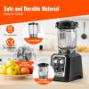 imageVEVOR Professional Blender for Smoothies 85 oz 1400Wwith Powerful Motor MultiFunctional Food Processing for SmoothieMilkshakeJuice Fits for Kitchenblack