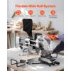 imageVEVOR Sliding Compound Miter Saw 10Inch Blade 15 Amp Motor 60Tooth Corded Double Bevel Sliding Miter Saw LED Precision Alignment Angle Adjustable for Wood Composite Decking LaminatesDouble Bevel10