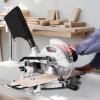 imageVEVOR Sliding Compound Miter Saw 10Inch Blade 15 Amp Motor 60Tooth Corded Double Bevel Sliding Miter Saw LED Precision Alignment Angle Adjustable for Wood Composite Decking LaminatesSingle Bevel10