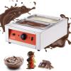 imageVEVOR Chocolate Tempering Machine 9 Lbs 2 Tanks Chocolate Melting Pot TEMP Control 86185 1500W Stainless Steel Electric Commercial Food Warmer For ChocolateMilkCream Melting and Heating2 Tank 176 LB