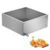 imageVEVOR Maple Syrup Evaporator Pan 112 Gal 24 x 18 x 6 Inch Maple Syrup 304 Stainless Steel Maple Syrup Pan Evaporator Pan with 1 Valve and 3 Heating Methods for Home Outdoor24 x 24 x 10 Inch