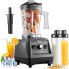 imageVEVOR Professional Blender for Smoothies 85 oz 1400Wwith Powerful Motor MultiFunctional Food Processing for SmoothieMilkshakeJuice Fits for KitchenDark Grey