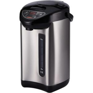 imageVEVOR Hot Water Dispenser Adjustable 4 Temperatures Water Boiler and Warmer 304 Stainless Steel Countertop Water Heater 3Way Dispense for Tea Coffee and Baby Formula 3L102 oz42 Quarts