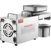 imageVEVOR Electric Oil Press Machine 850W Stainless Steel Oil Extractor Machine 0300  32572  Adjustable Temperature Hot Press Oil Expeller for Pressing Peanuts Sesame Seeds Rapeseed Tea Seeds700 W Electric