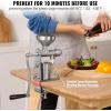imageVEVOR Electric Oil Press Machine 850W Stainless Steel Oil Extractor Machine 0300  32572  Adjustable Temperature Hot Press Oil Expeller for Pressing Peanuts Sesame Seeds Rapeseed Tea SeedsManual