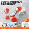imageVEVOR Electric Tomato Strainer 300W Tomato Sauce Maker Machine 4 LBSMin Food Strainer and Sauce Maker Pure Copper Motor Food Mill with Reverse Function for Tomato Strawberry Blueberry Sauce300W