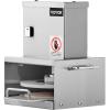 imageVEVOR Manual Pizza Dough Press Machine 95 inch Pizza Pastry Press Plate Stainless Steel Bread Presser Commercial Chapati Sheet Crust Maker Forming Machine with Handle and 100 Pcs Parchment Paper94 x 98 x 13 inch