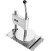 imageVEVOR Manual Pizza Dough Press Machine 95 inch Pizza Pastry Press Plate Stainless Steel Bread Presser Commercial Chapati Sheet Crust Maker Forming Machine with Handle and 100 Pcs Parchment Paper95 inch