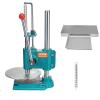 imageVEVOR Manual Pizza Dough Press Machine 95inch24cm Household Pizza Pastry Stainless Steel Pizza Presser Commercial Chapati Sheet Pizza Crust Press Plate Height Adjustable Pizza Forming Machine