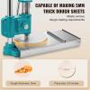 imageVEVOR Manual Pizza Dough Press Machine 95inch24cm Household Pizza Pastry Stainless Steel Pizza Presser Commercial Chapati Sheet Pizza Crust Press Plate Height Adjustable Pizza Forming Machine