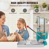 imageVEVOR Manual Pizza Dough Press Machine 95inch24cm Household Pizza Pastry Stainless Steel Pizza Presser Commercial Chapati Sheet Pizza Crust Press Plate Height Adjustable Pizza Forming Machine