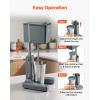 imageVEVOR Milkshake Maker 150W Single Head Milkshaking Machine Height Ajustable DualSpeed Adjustment Drink Mixer Blender with 820ml Stainless Steel Cup for Home Kitchen Bar amp Beverage ShopAdjustable Head