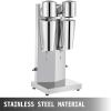 imageVEVOR Milkshaker Kit Stainless Steel Electric Milkshake Maker 180W Drink Blender Single Head Classic Milkshaking Maker with 800ml Cup Silver Milkshake Maker Machine 2 Speed AdjustableSliver