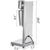imageVEVOR Milkshaker Kit Stainless Steel Electric Milkshake Maker 180W Drink Blender Single Head Classic Milkshaking Maker with 800ml Cup Silver Milkshake Maker Machine 2 Speed AdjustableSliver