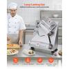 imageVEVOR Pizza Dough Roller Sheeter 316 Inch Semiautomatic Stainless Steel Pizza Press Commercial Electric 390W Pasta Maker Machine 260 pcs Per Hour Adjustable Thickness with Dough Press Lid314 inch