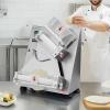 imageVEVOR Pizza Dough Roller Sheeter 316 Inch Semiautomatic Stainless Steel Pizza Press Commercial Electric 390W Pasta Maker Machine 260 pcs Per Hour Adjustable Thickness with Dough Press Lid314 inch