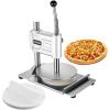 imageVEVOR Manual Pizza Dough Press Machine 95 inch Pizza Pastry Press Plate Stainless Steel Bread Presser Commercial Chapati Sheet Crust Maker Forming Machine with Handle and 100 Pcs Parchment Paper95 inch