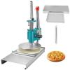 imageVEVOR Manual Pizza Dough Press Machine 95inch24cm Household Pizza Pastry Stainless Steel Pizza Presser Commercial Chapati Sheet Pizza Crust Press Plate Height Adjustable Pizza Forming Machine