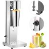 imageVEVOR Milkshaker Kit Stainless Steel Electric Milkshake Maker 180W Drink Blender Single Head Classic Milkshaking Maker with 800ml Cup Silver Milkshake Maker Machine 2 Speed AdjustableSliver