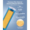 image:imageVEVOR KDF Whole House Water Filter 20 x 45 Inch Universal Fit Cartridge 100000 Gal Capacity Coconut Shell GAC  Copper Zinc Alloy Reduces Heavy Metals Chlorine Bad Taste amp OdorIron  Manganese Filter