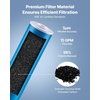 image:imageVEVOR KDF Whole House Water Filter 20 x 45 Inch Universal Fit Cartridge 100000 Gal Capacity Coconut Shell GAC  Copper Zinc Alloy Reduces Heavy Metals Chlorine Bad Taste amp OdorGAC Filter