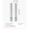 image:imageVEVOR KDF Whole House Water Filter 20 x 45 Inch Universal Fit Cartridge 100000 Gal Capacity Coconut Shell GAC  Copper Zinc Alloy Reduces Heavy Metals Chlorine Bad Taste amp OdorSED Filter