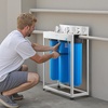 image:imageVEVOR KDF Whole House Water Filter 20 x 45 Inch Universal Fit Cartridge 100000 Gal Capacity Coconut Shell GAC  Copper Zinc Alloy Reduces Heavy Metals Chlorine Bad Taste amp OdorCTO Filter x 2 Pack