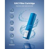 image:imageVEVOR KDF Whole House Water Filter 20 x 45 Inch Universal Fit Cartridge 100000 Gal Capacity Coconut Shell GAC  Copper Zinc Alloy Reduces Heavy Metals Chlorine Bad Taste amp OdorGAC Filter