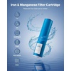 image:imageVEVOR KDF Whole House Water Filter 20 x 45 Inch Universal Fit Cartridge 100000 Gal Capacity Coconut Shell GAC  Copper Zinc Alloy Reduces Heavy Metals Chlorine Bad Taste amp OdorIron  Manganese Filter