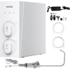 image:imageVEVOR KDF Whole House Water Filter 20 x 45 Inch Universal Fit Cartridge 100000 Gal Capacity Coconut Shell GAC  Copper Zinc Alloy Reduces Heavy Metals Chlorine Bad Taste amp Odor800 GPD RO System