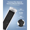 image:imageVEVOR KDF Whole House Water Filter 20 x 45 Inch Universal Fit Cartridge 100000 Gal Capacity Coconut Shell GAC  Copper Zinc Alloy Reduces Heavy Metals Chlorine Bad Taste amp OdorCTO Filter x 2 Pack
