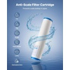 image:imageVEVOR KDF Whole House Water Filter 20 x 45 Inch Universal Fit Cartridge 100000 Gal Capacity Coconut Shell GAC  Copper Zinc Alloy Reduces Heavy Metals Chlorine Bad Taste amp OdorPHO Filter