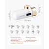 image:imageVEVOR Skincare Water Filter Faucet Mount Water Filters with MicroNano Bubble for Skin Sink Tap Purifier Removes Chlorine with 1 Filter for Kitchen and Bathroom Faucets Pink  GoldGold