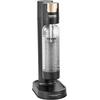 image:imageVEVOR Sparkling Water Maker Soda Maker Machine for Home Carbonating Seltzer Water Starter Kit with 2 BPAfree 1L PET Bottles Compatible with Mainstream Screwin 60L CO2 CylinderNOT Included Black1 Bottle